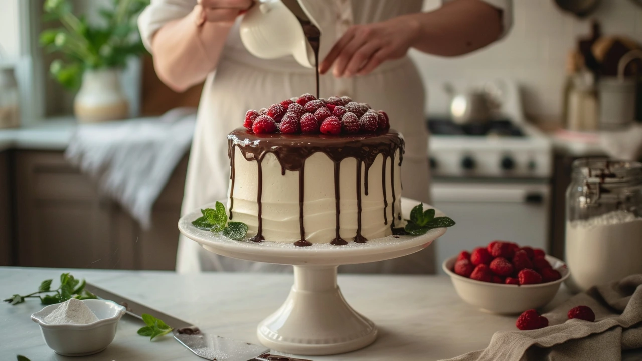 Jak správně polit dort čokoládou? Návod krok za krokem